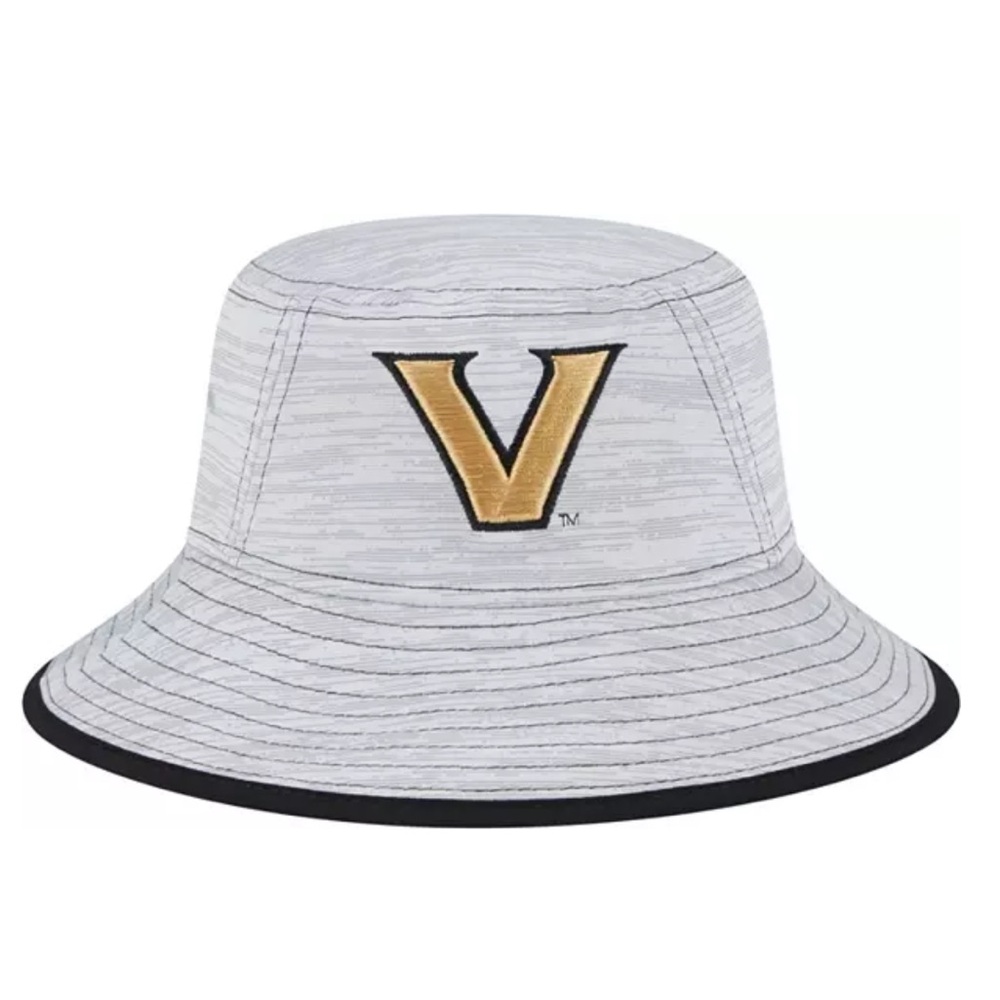 NWOT - New Era | Men's Vanderbilt University Commodores Grey Game Bucket Hat